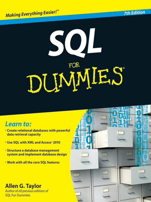 SQL For Dummies (eBook)